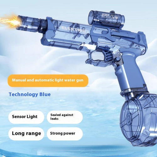 Fire Rat Electric Water Pistol Cool Light Full Automatic Water Spray