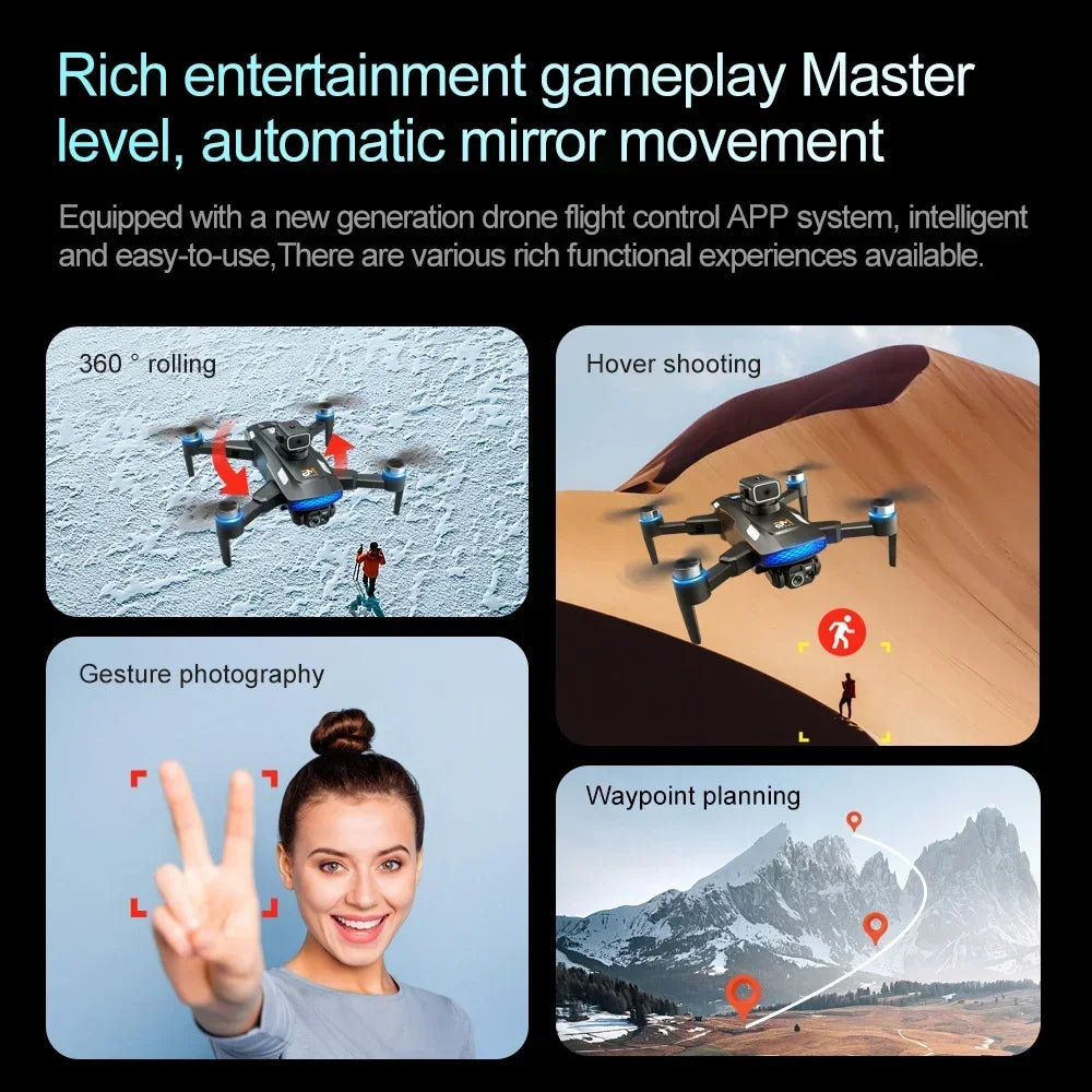 For Xiaomi M6 Drone Professional 8K Camera Drone 5G WIFI FPV UAV With