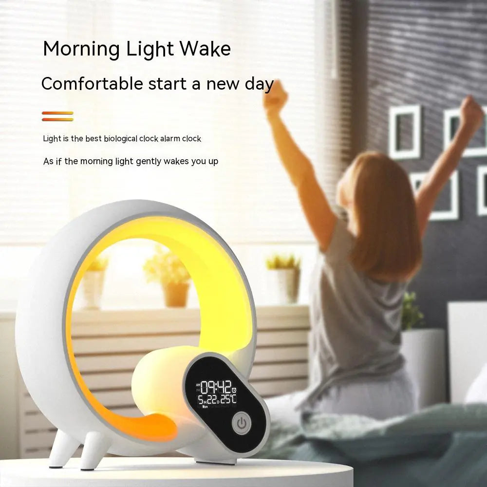 Sunrise Smart Clock with Bluetooth and Color Atmosphere Light