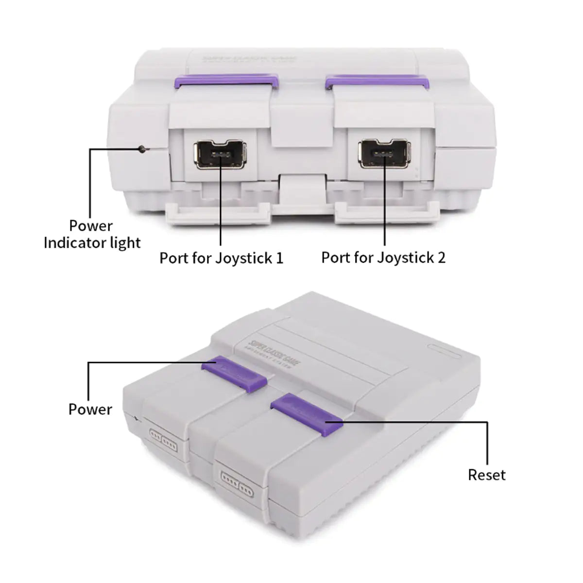 Classic 821 Gaming Console with HDMI