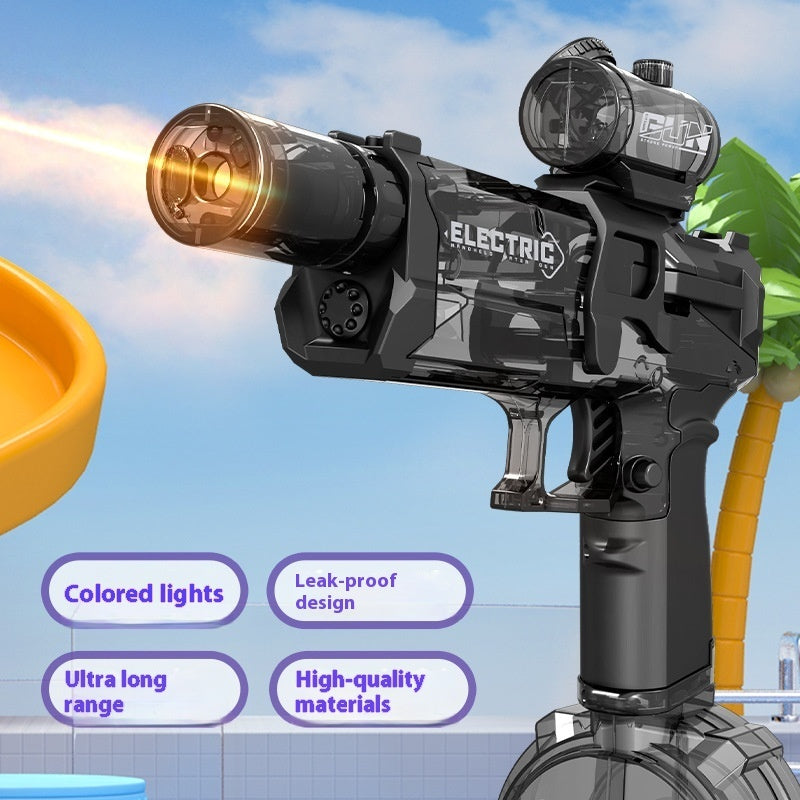 Fire Rat Electric Water Pistol Cool Light Full Automatic Water Spray
