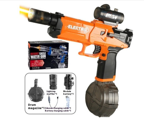 Fire Rat Electric Water Pistol Cool Light Full Automatic Water Spray