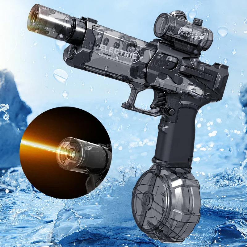 Fire Rat Electric Water Pistol Cool Light Full Automatic Water Spray